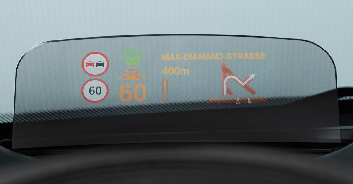 Head-up display - Webcar Romania