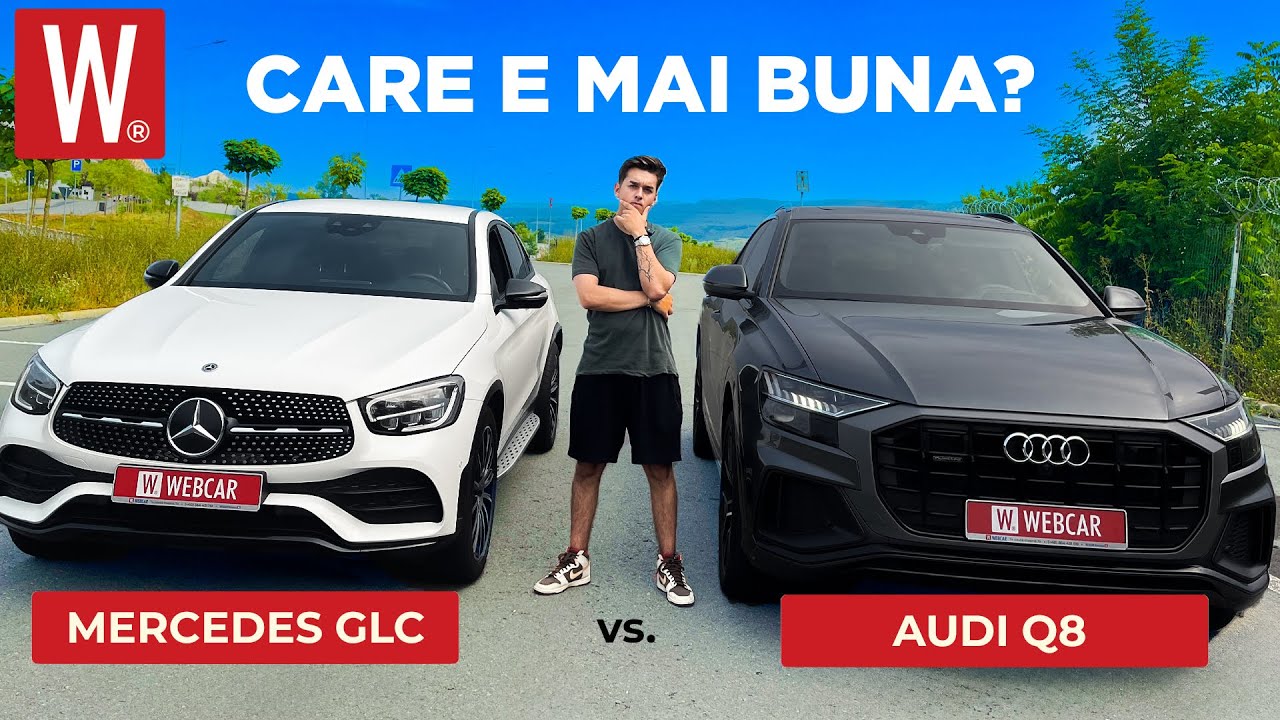Care e cel mai bun SUV? Audi Q8 sau MERCEDES-BENZ GLC