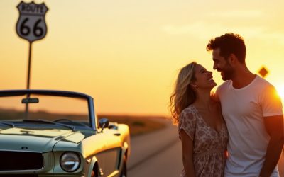 Cel mai frumos road trip romantic: Destinații romantice și mașini confortabile pentru drum lung