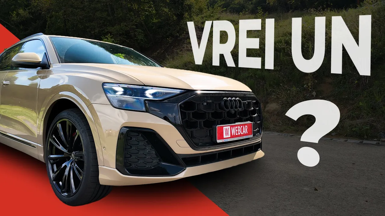 Vrei un AUDI Q8 2025? Este mai bun decât X6 sau GLE?